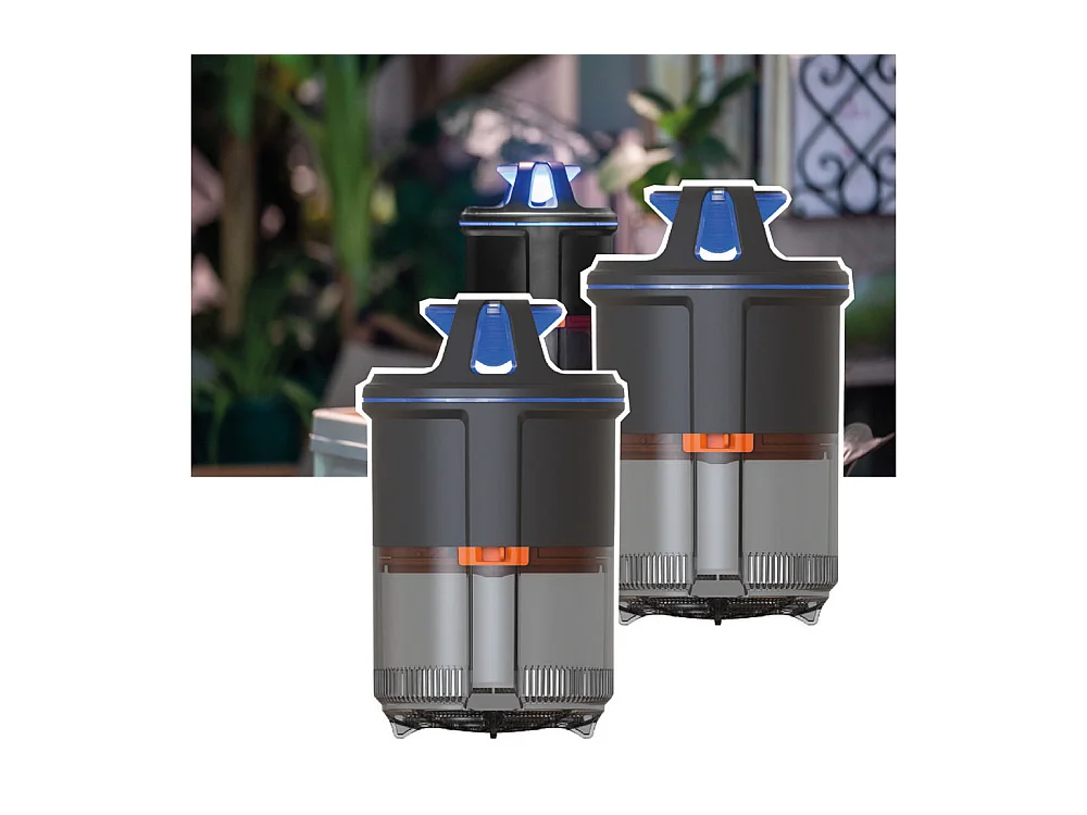 Lot de 2 pièges à moustique d'interieur EZIlight® Mosquito Night MN 10