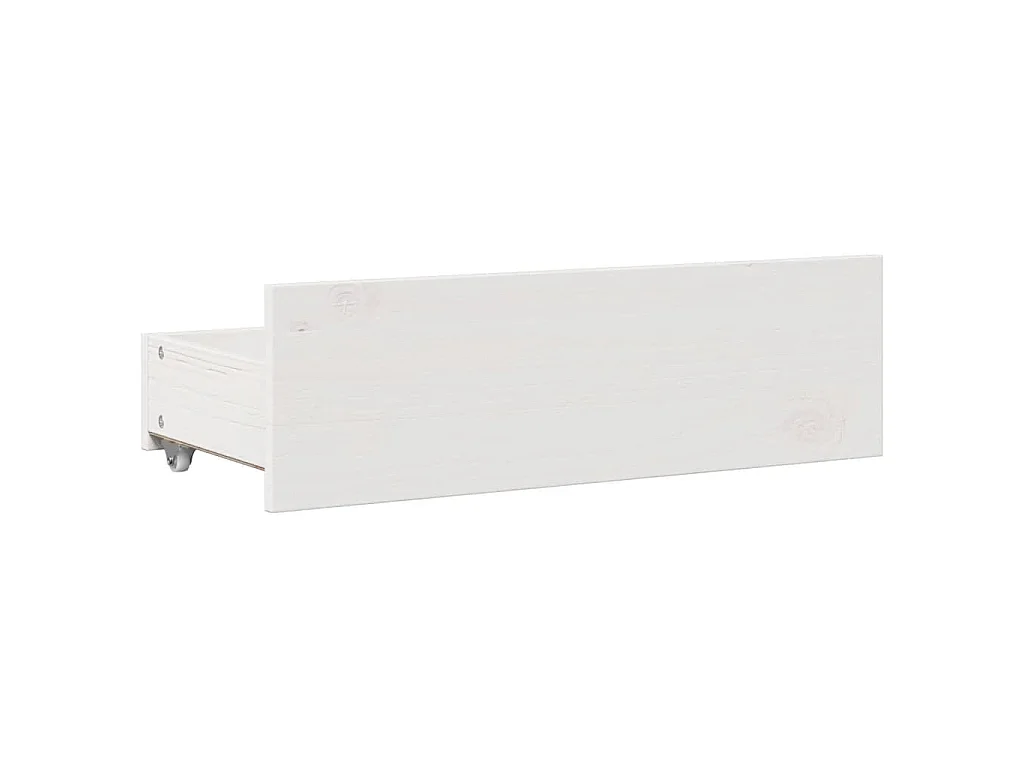 Letto con Libreria senza Materasso 75x190 cm in Legno Pino