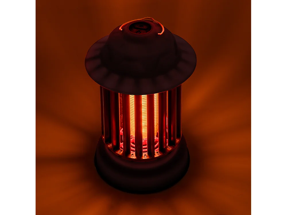 Lot de 4 pièges à moustique d'extérieur auto-nettoyant EZIlight® Mosquito Garden MG 10 Black