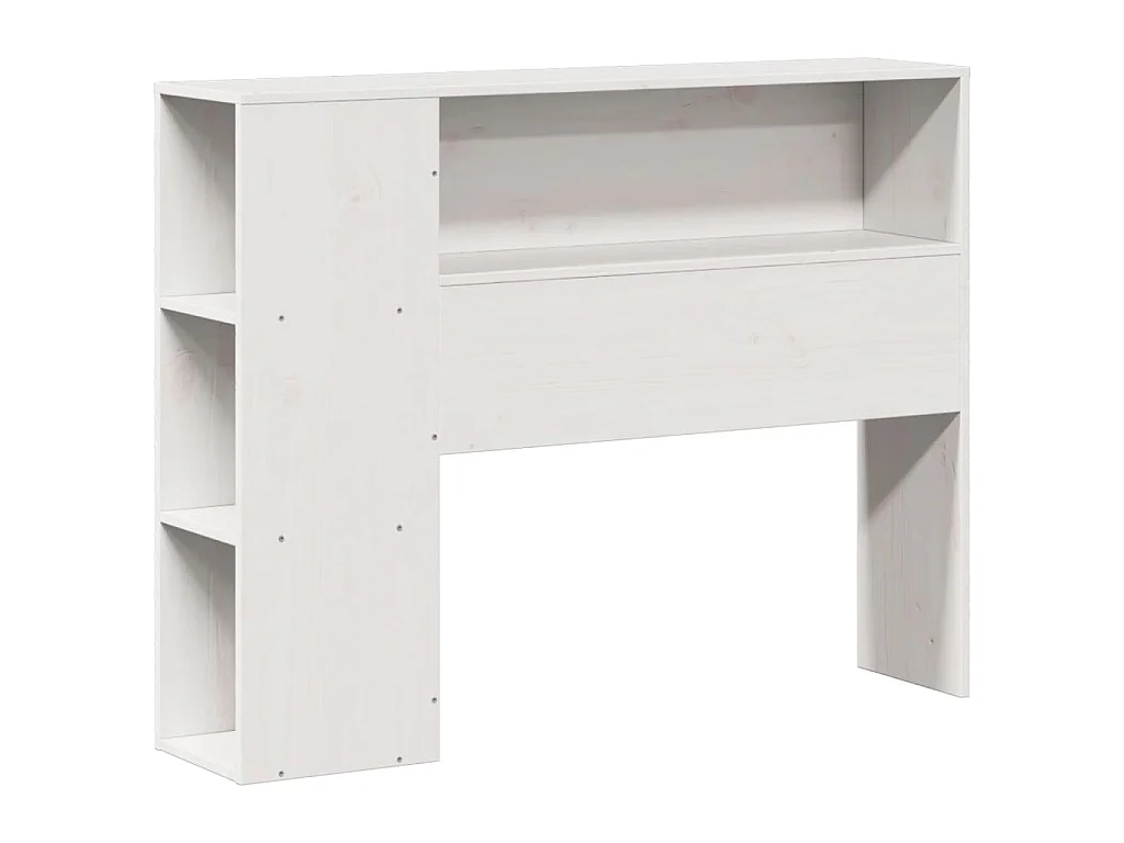 Letto con Libreria senza Materasso 75x190 cm in Legno Pino