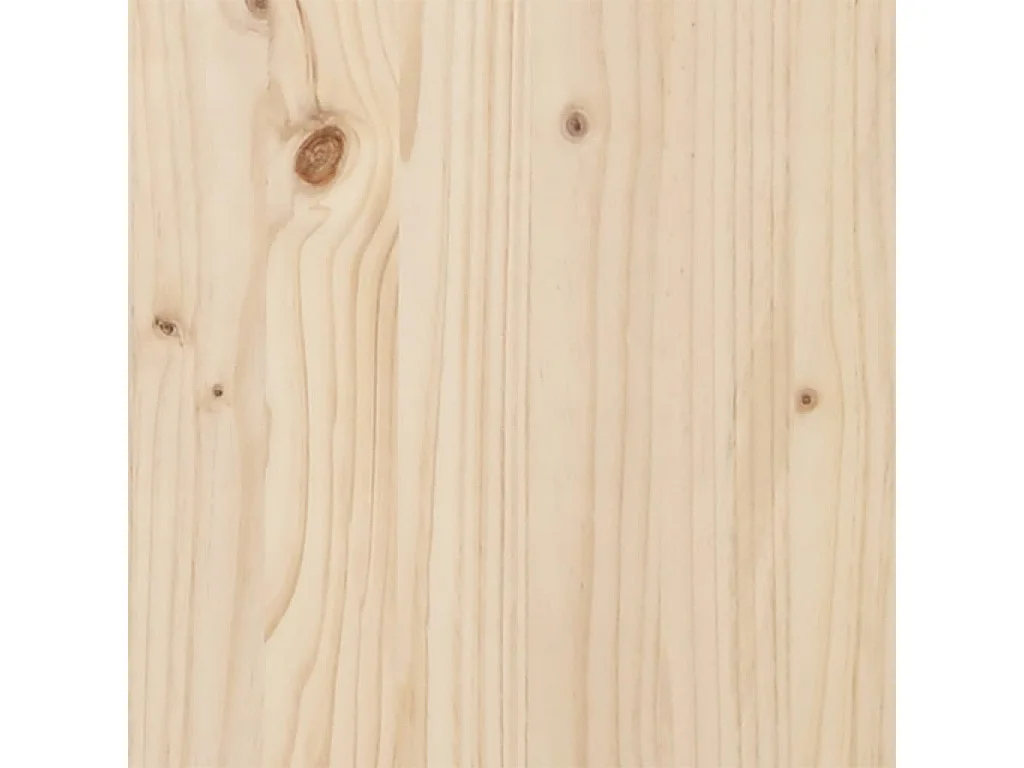 Cama com estante sem colchão 135x190 cm pinho maciço