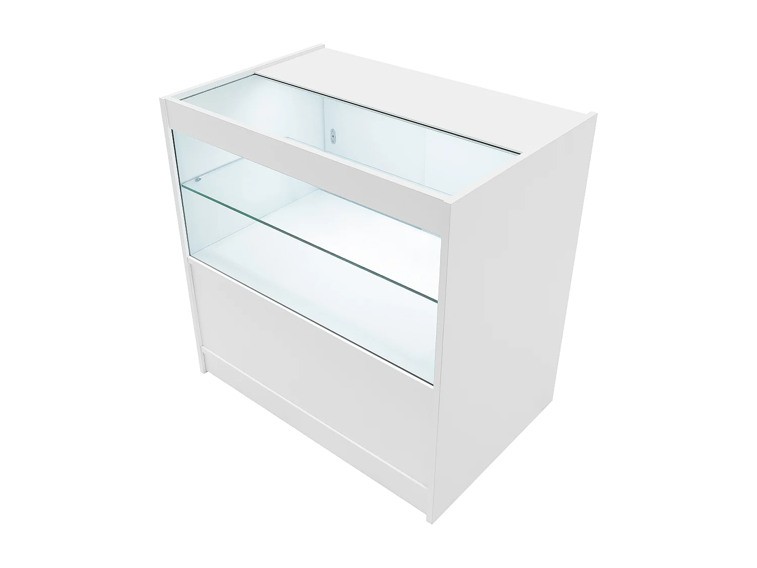Set Banconi Andromeda LED LM60 + 2 C900 – Vetro, Chiavi, Bianco