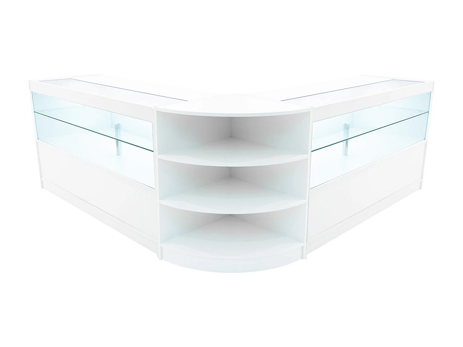 Zestaw oświetlenia sklepowego Andromeda LED LM60 i 2 x C1500 – biały