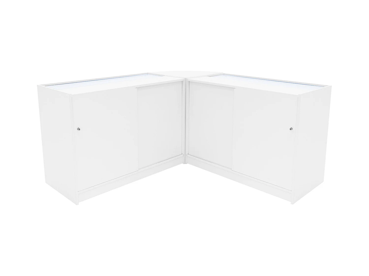 Zestaw Apollo LED do lady sklepowej LM60 i 2 x K1200 – biały