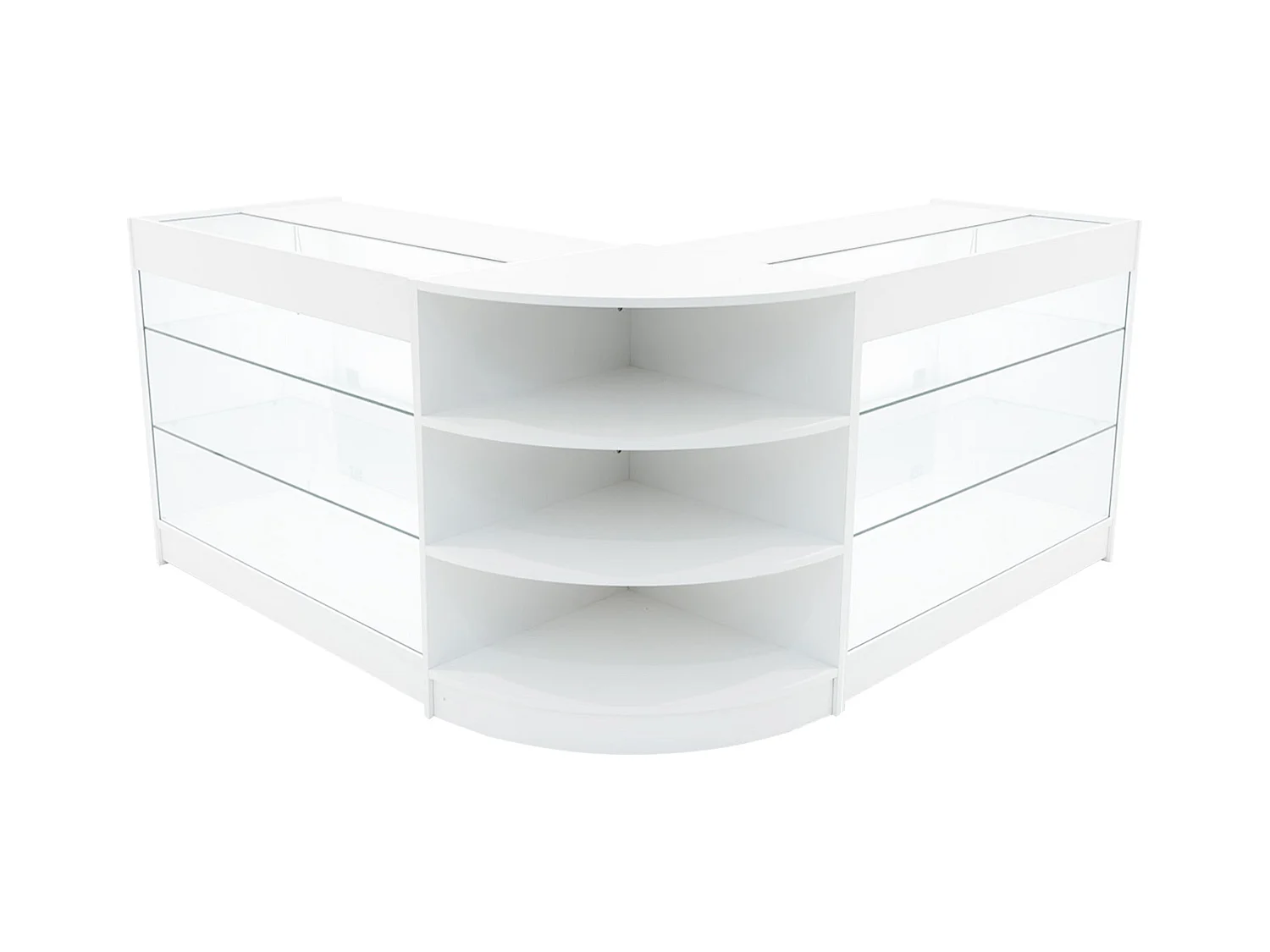 Apollo LED Winkel Toonbank Set LM60 & 2 x K1200 - Wit