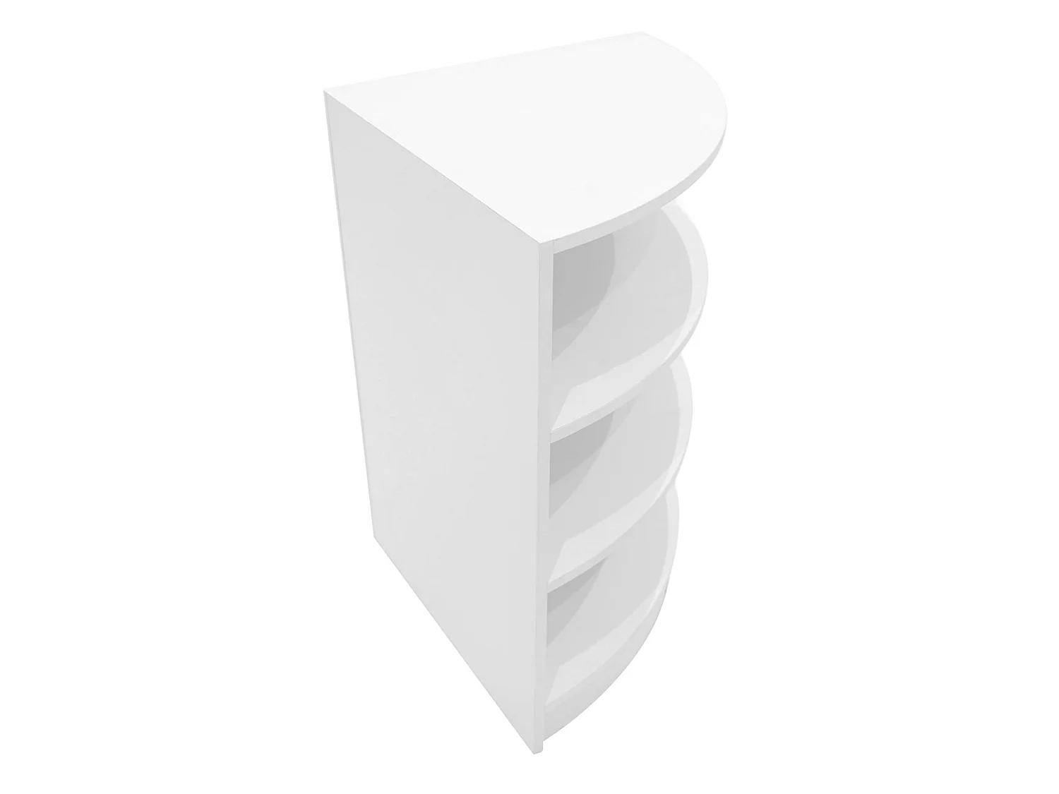Set Bancone Negozio Apollo LED con 2x K1200 + Angolare LM60 - Bianco