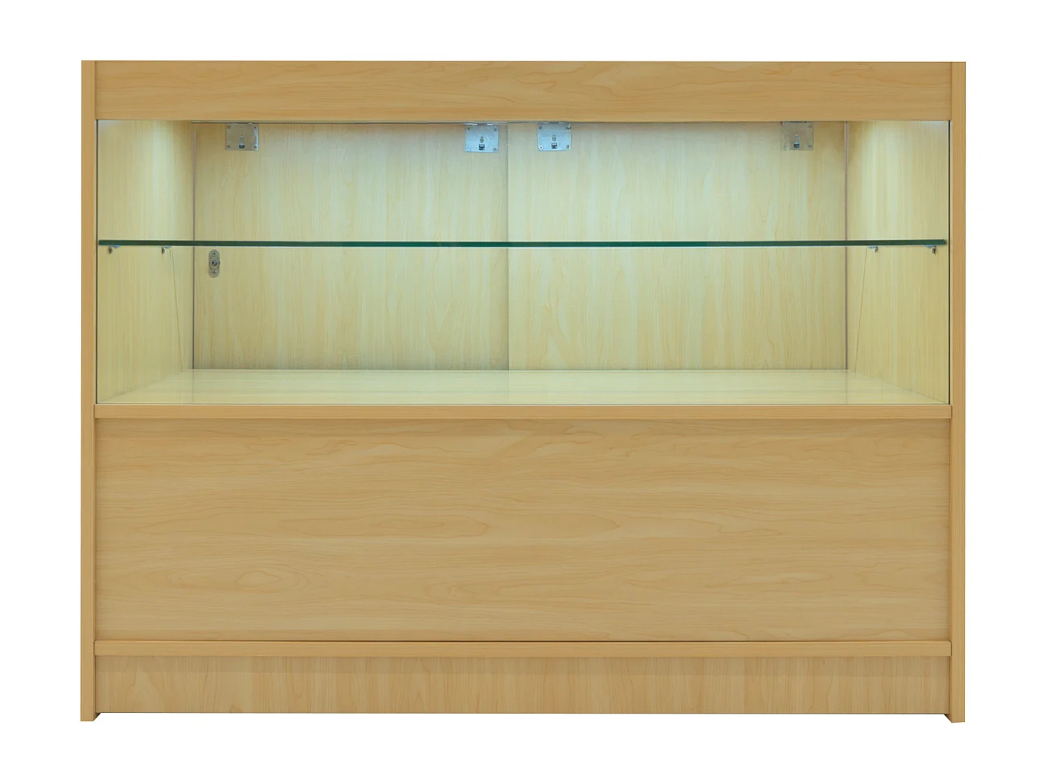 Comptoir de Ventes Verouillables Érable à LED Ensemble Andromeda C1200 LM60