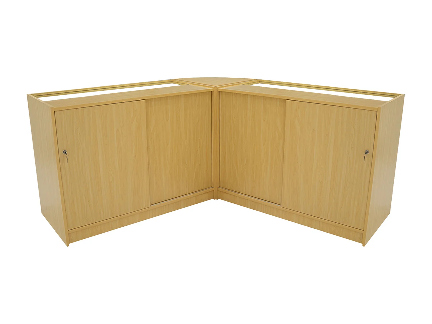 Andromeda LED Winkel Toonbank Set LM60 & 2 x C1200 - Esdoorn