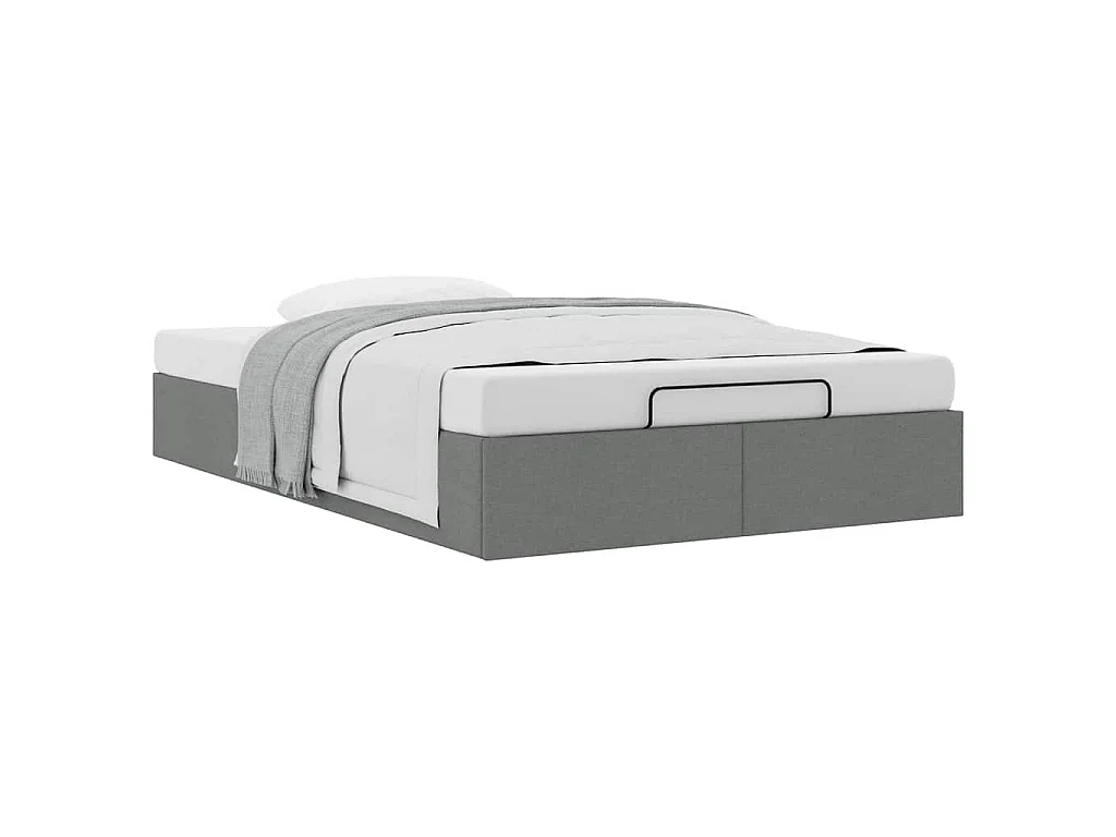 Struttura Letto Pouf senza Materasso 120x200 cm in Tessuto