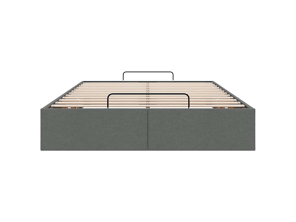 Struttura Letto Pouf senza Materasso 120x200 cm in Tessuto