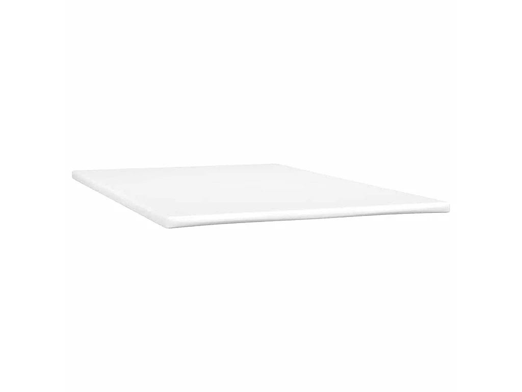 Sommier à lattes de lit avec matelas et LED rose 120x220 cm velours