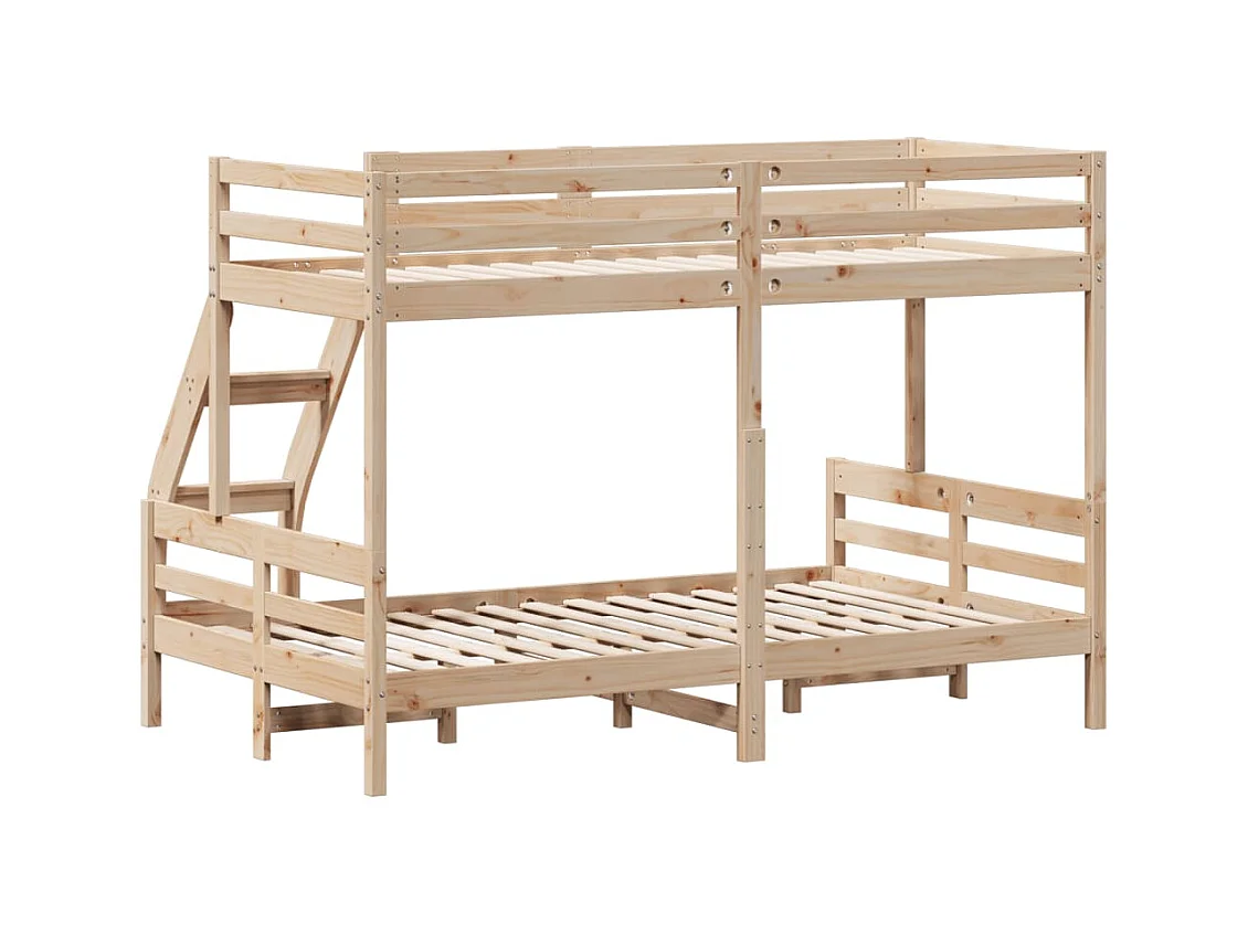 Etagenbett 90x200/120x200 cm Massivholz Kiefer