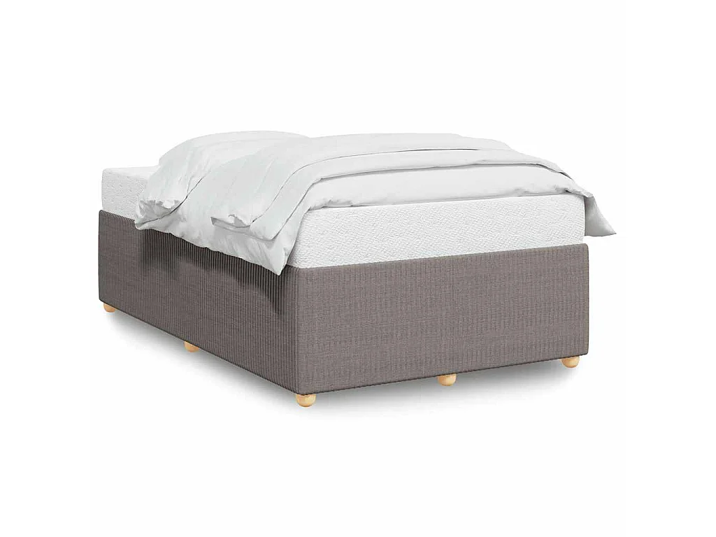 Giroletto senza Materasso Tortora 120x190 cm Tessuto