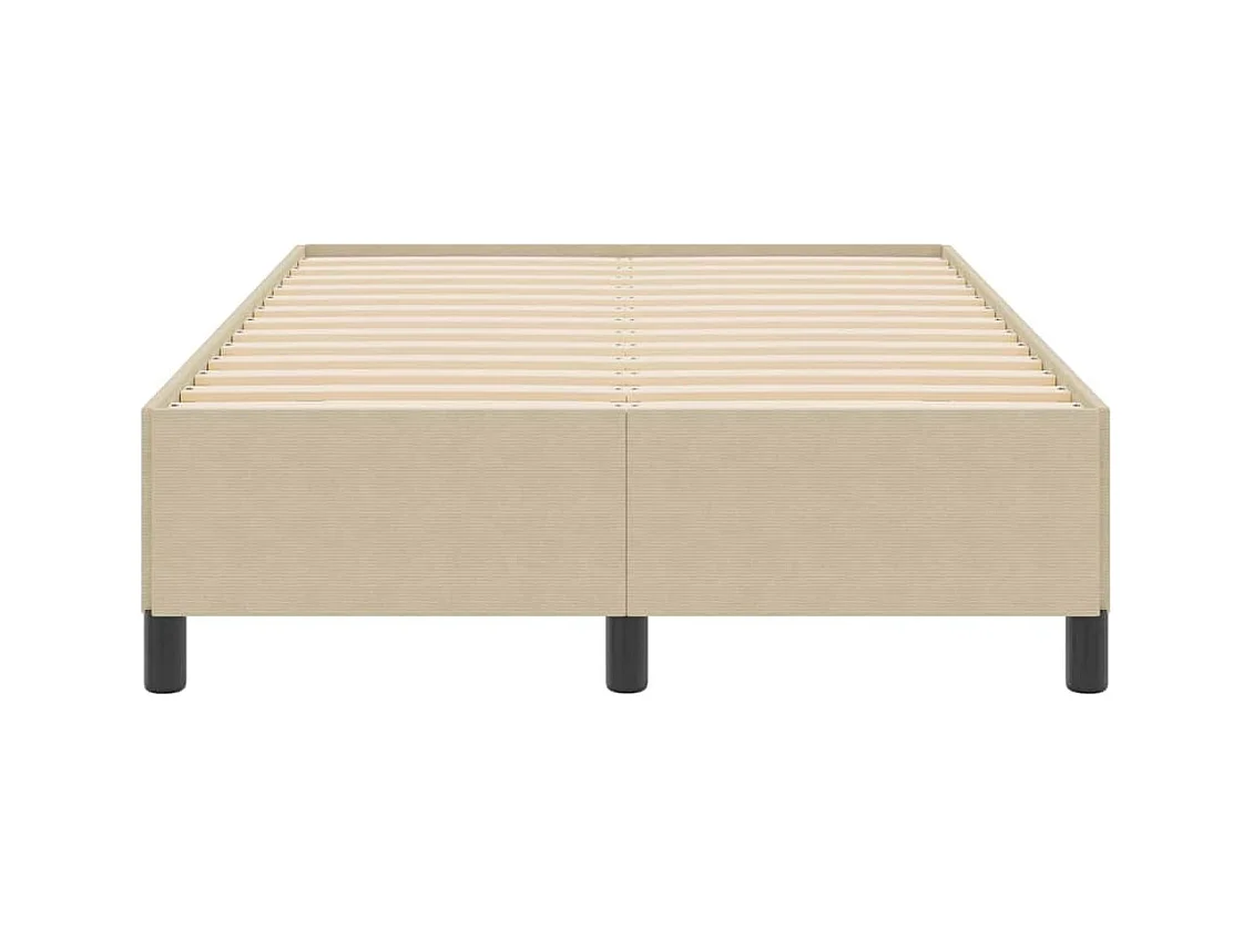 Bedframe Grijs groen 120 x 200 cm Katoenen stof