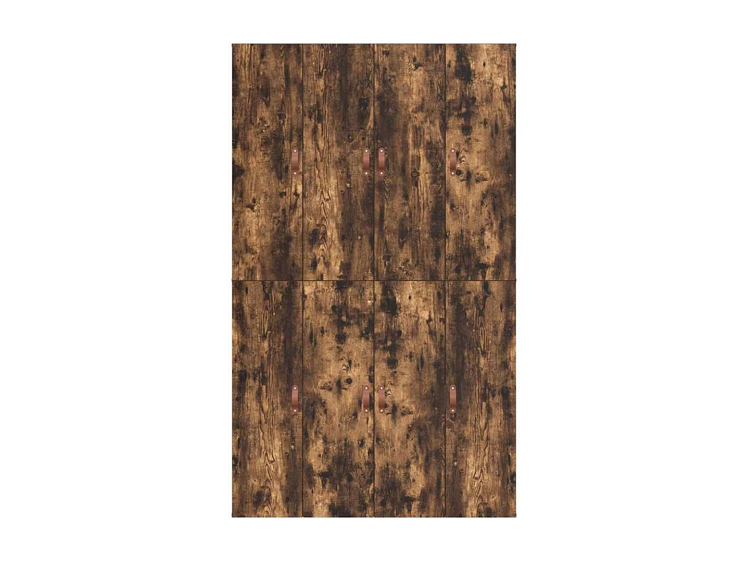 Cadre de lit Chêne fumé 120 x 200 cm Bois d'ingénierie