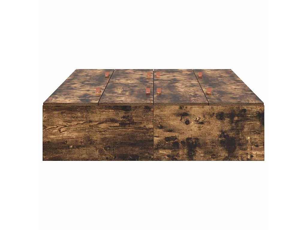 Aufbewahrungsbettgestell Geräucherte Eiche 120 x 200 cm