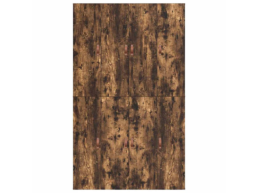 Aufbewahrungsbettgestell Geräucherte Eiche 120 x 200 cm