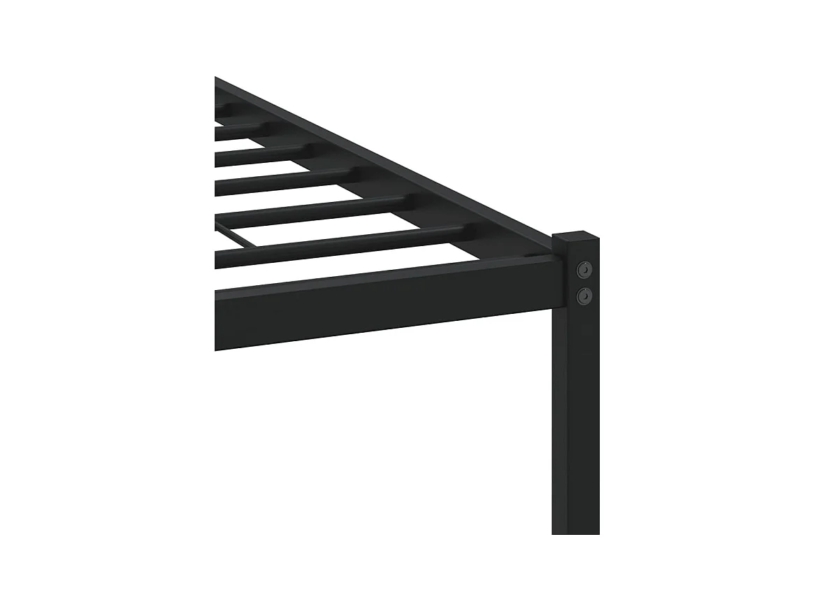 Cadre de lit sans matelas avec tête de lit 120x200 cm