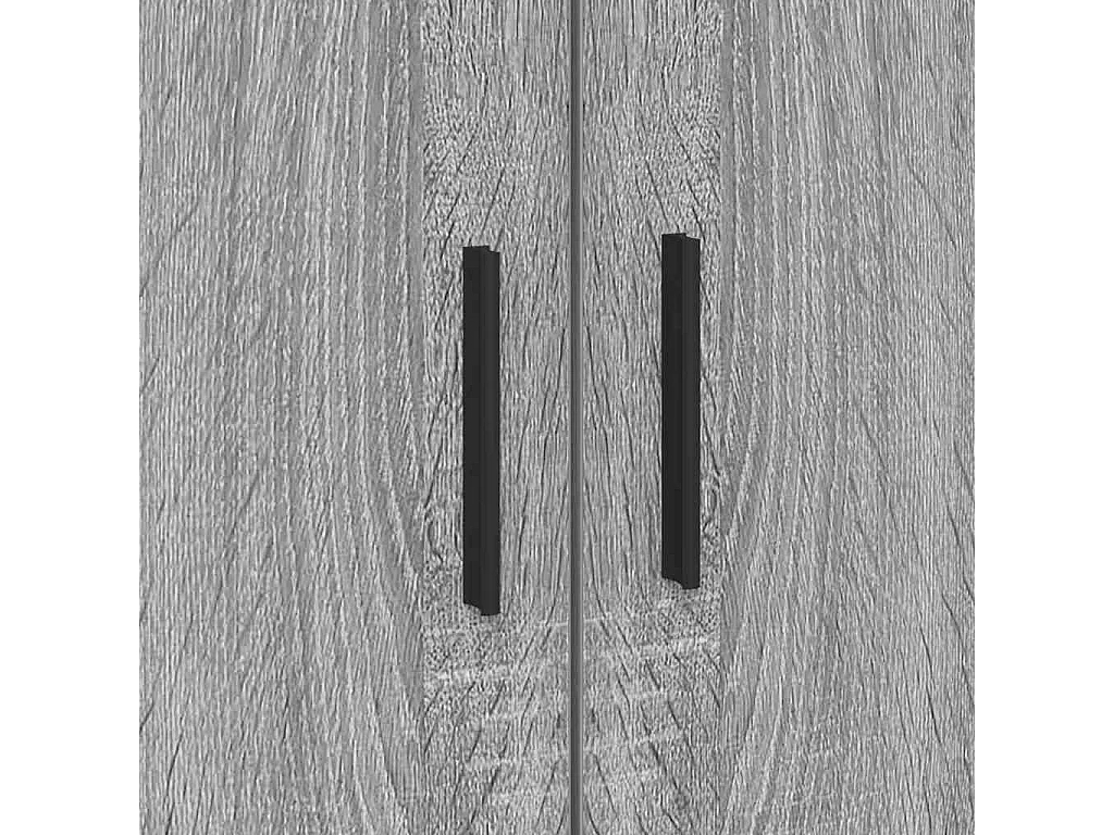 Cadre de lit avec rangement Sonoma gris 100 x 200 cm