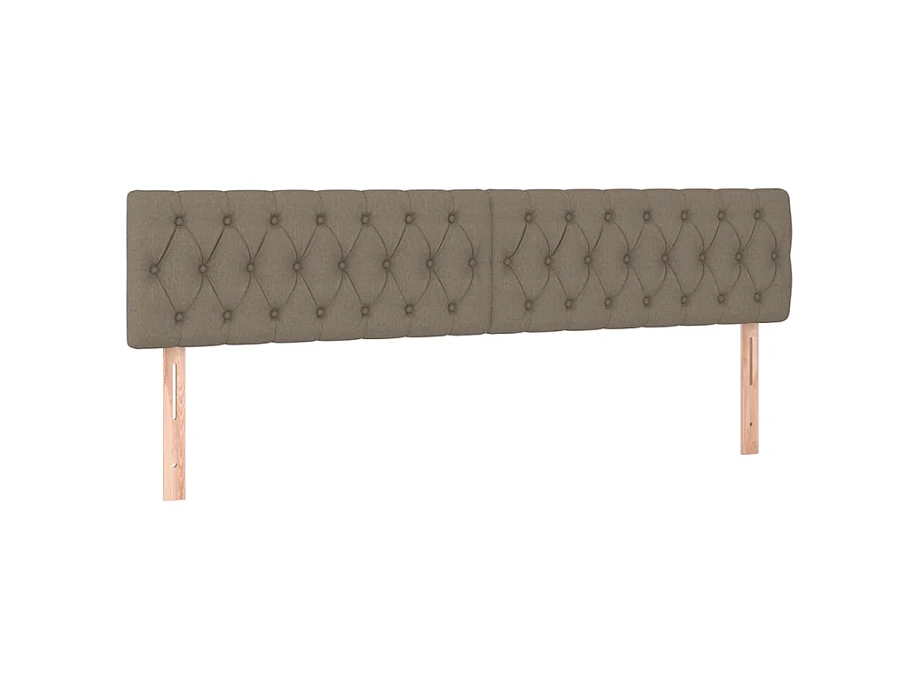 Giroletto a Molle con Materasso Tortora 120x190 cm in Tessuto
