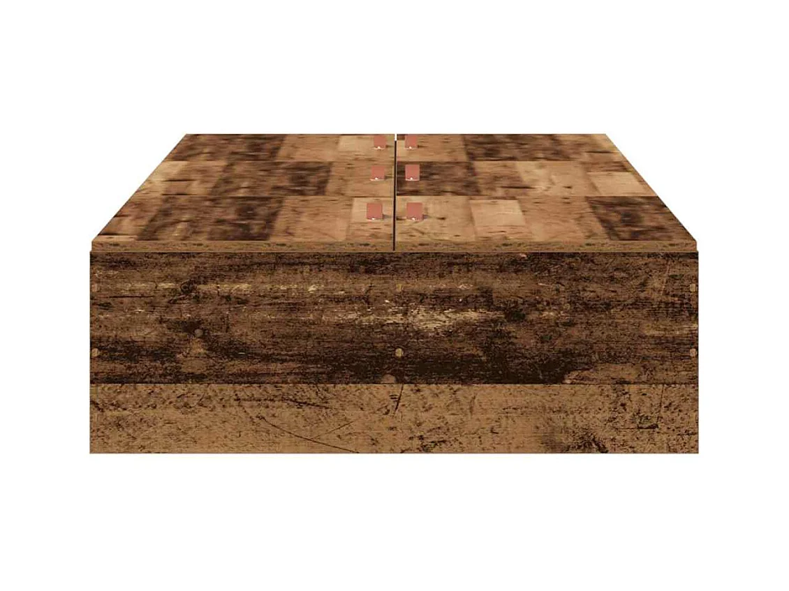 Cadre de lit Bois ancien 100 x 200 cm Bois d'ingénierie