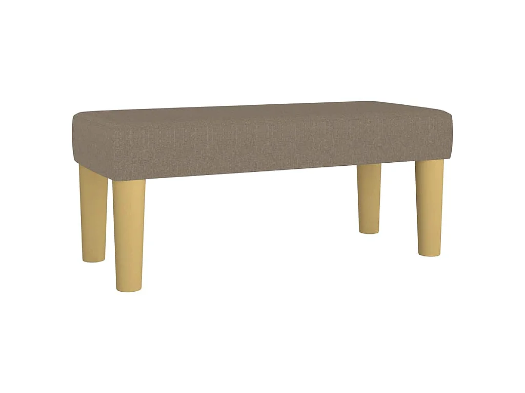 Giroletto a Molle con Materasso Tortora 120x190 cm in Tessuto