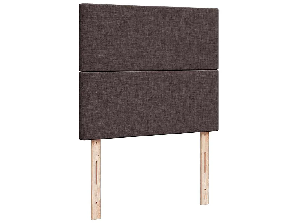Struttura Letto Pouf con Materasso 80x200 cm in Tessuto