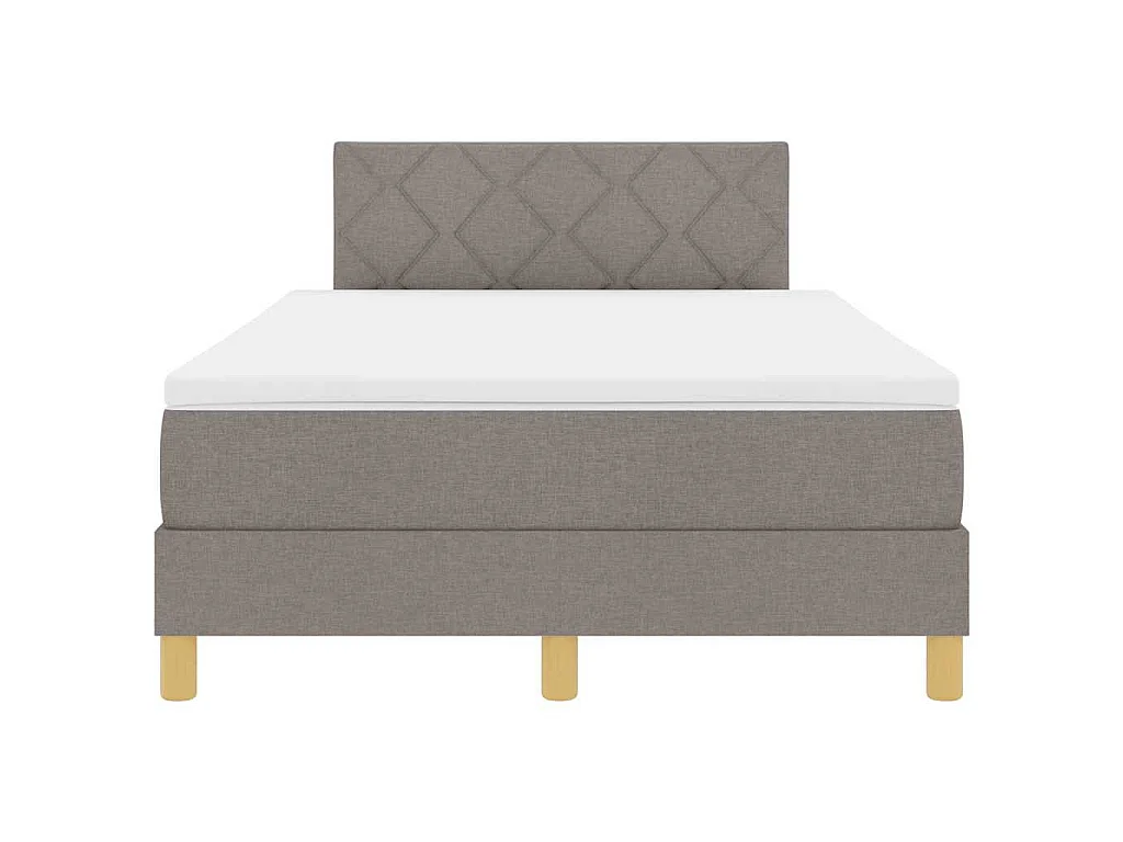 Letto a molle con cuscino Talpa 120 x 200 cm Tessuto
