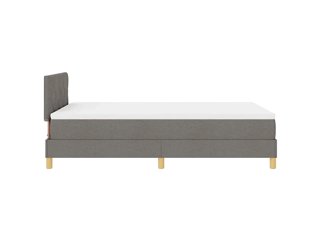 Letto a molle con cuscino Talpa 120 x 200 cm Tessuto