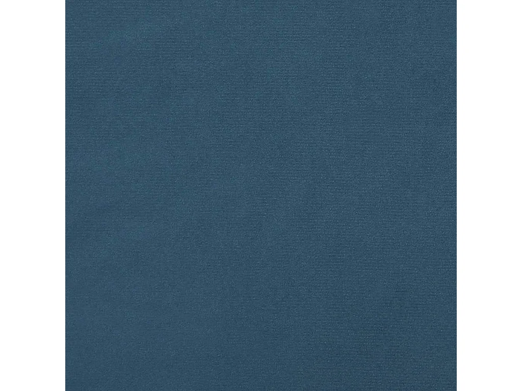 Letto a Molle Materasso e LED Blu Scuro 120x190 cm in Velluto