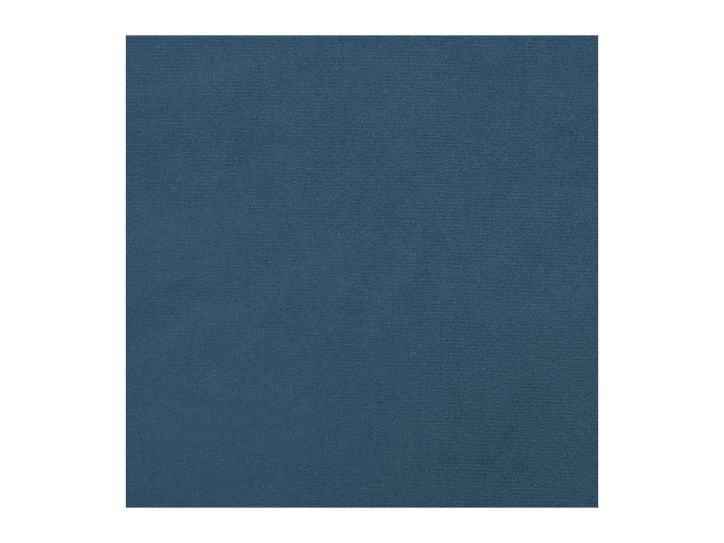 Sommier à lattes de lit et matelas bleu foncé 120x190cm velours