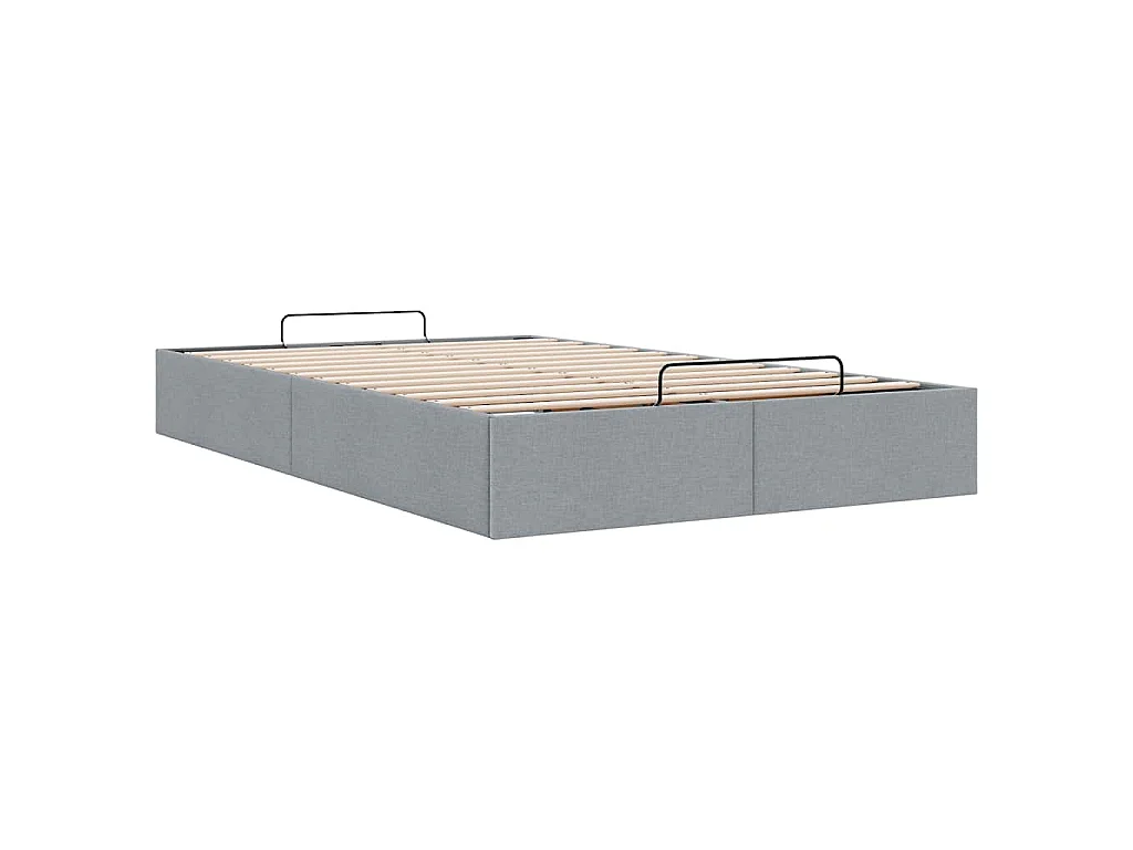 Struttura Letto Pouf senza Materasso 120x190 cm in Tessuto