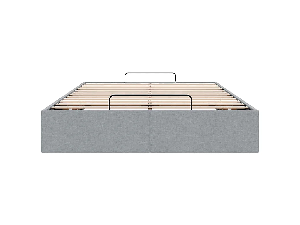 Struttura Letto Pouf senza Materasso 120x190 cm in Tessuto
