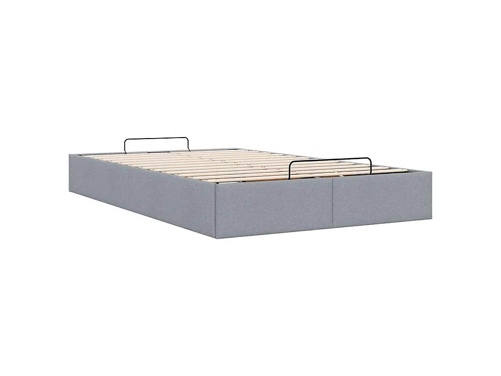 Struttura Letto Pouf senza Materasso 120x190 cm in Tessuto