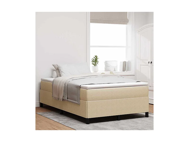 Cadre de lit Vert gris 120 x 190 cm Tissu en velours côtelé