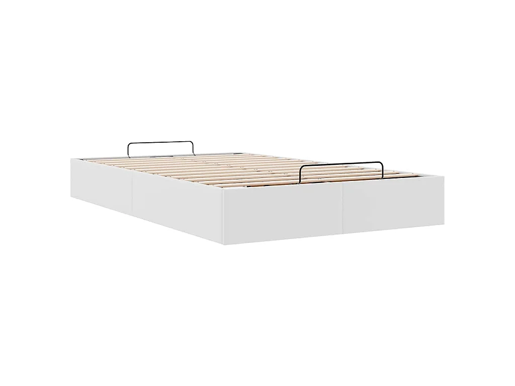 Struttura Letto Pouf senza Materasso 120x200 cm Similpelle