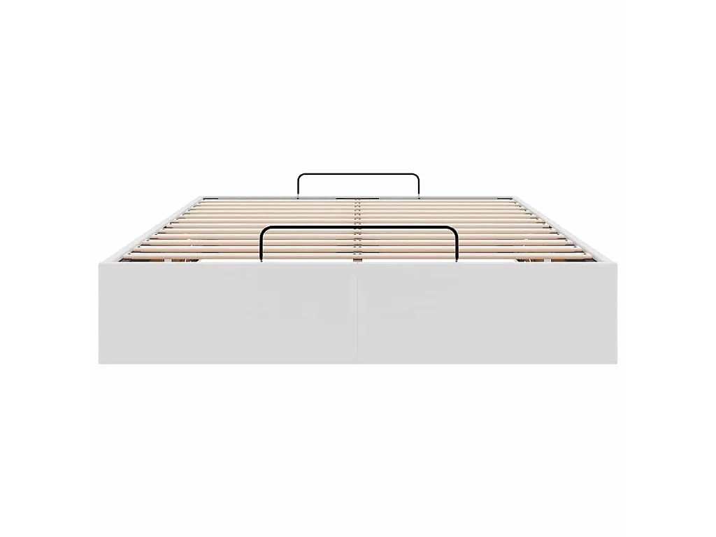 Struttura Letto Pouf senza Materasso 120x200 cm Similpelle