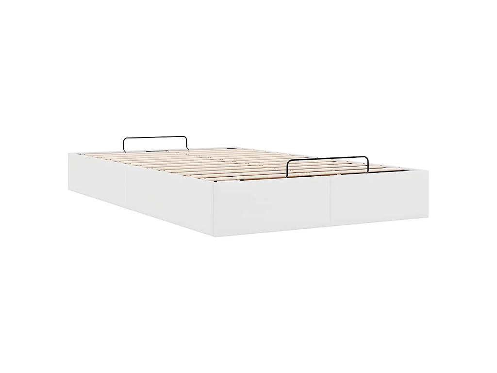 Struttura Letto Pouf senza Materasso 120x200 cm Similpelle