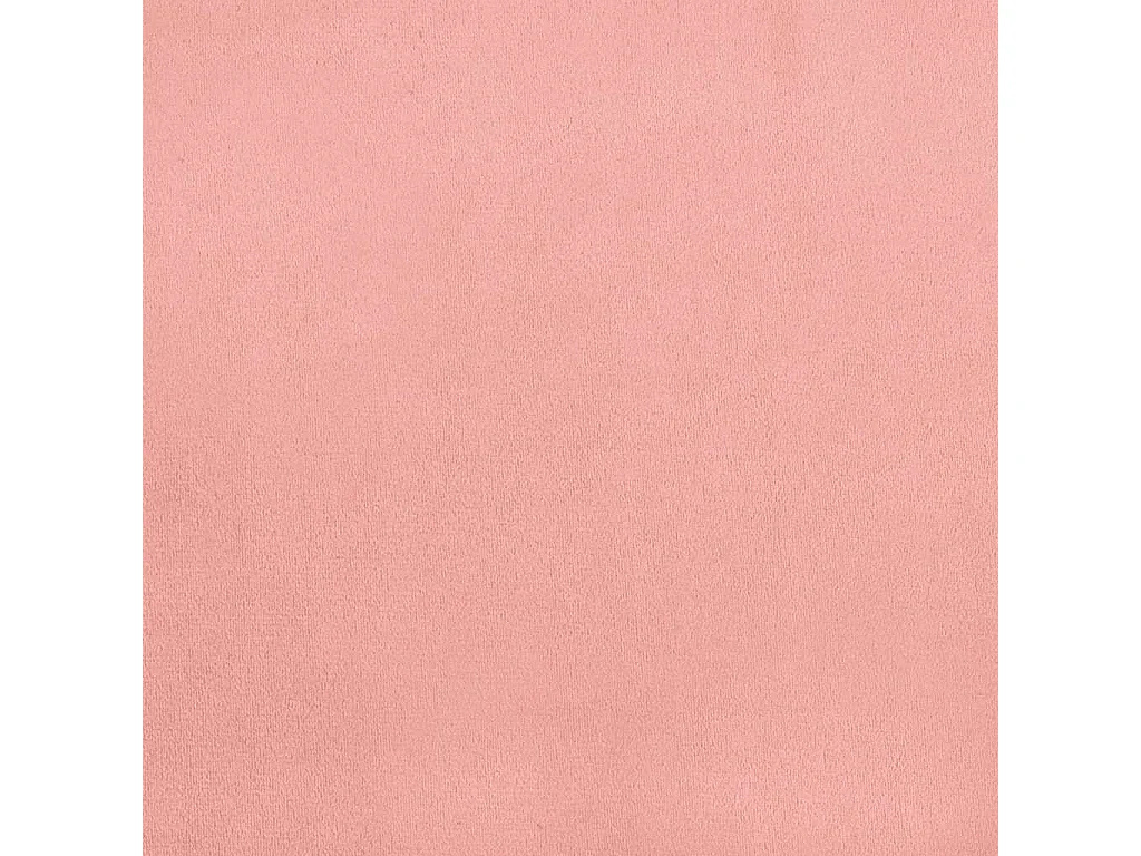Sommier à lattes de lit avec matelas rose 120x190 cm velours