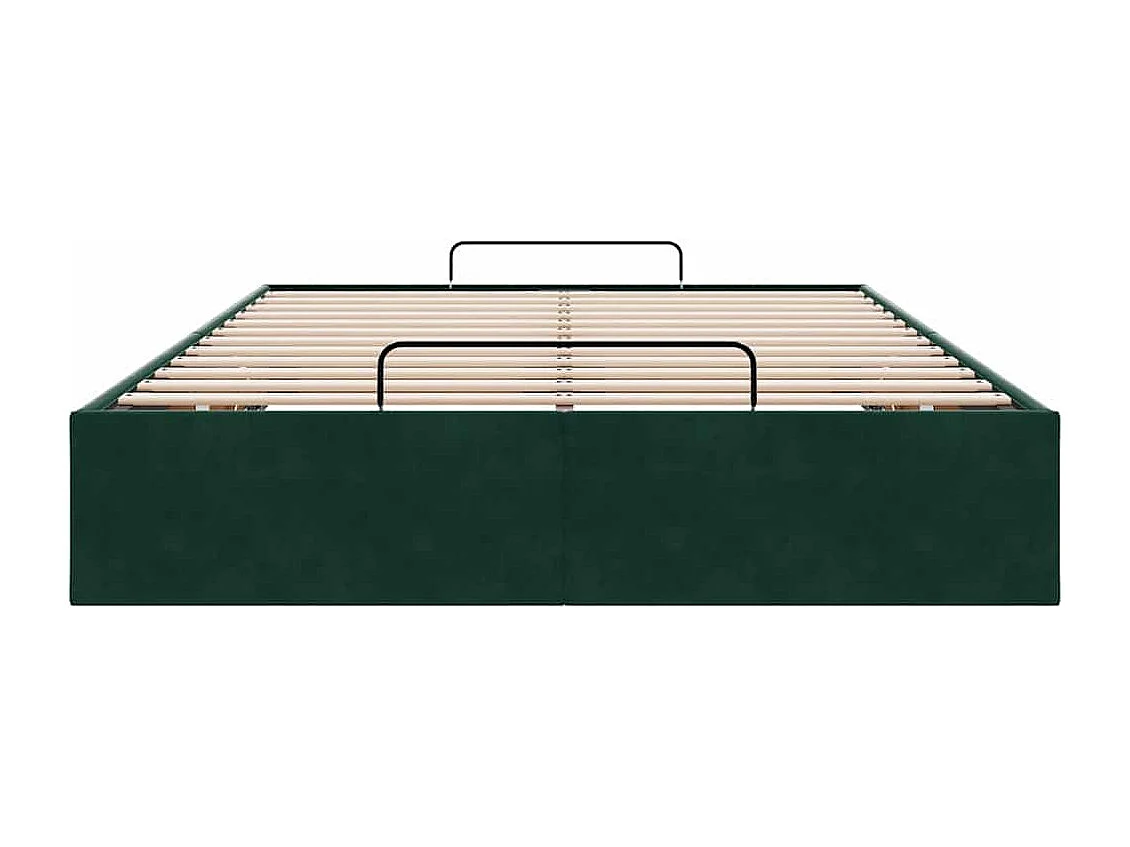 Struttura Letto Pouf Senza Materasso 120x190 cm Velluto