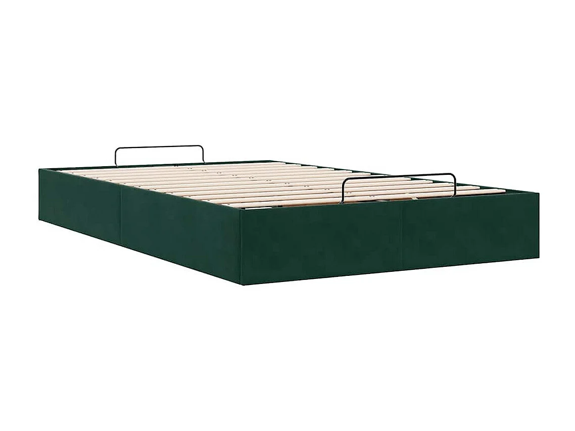 Struttura Letto Pouf Senza Materasso 120x190 cm Velluto