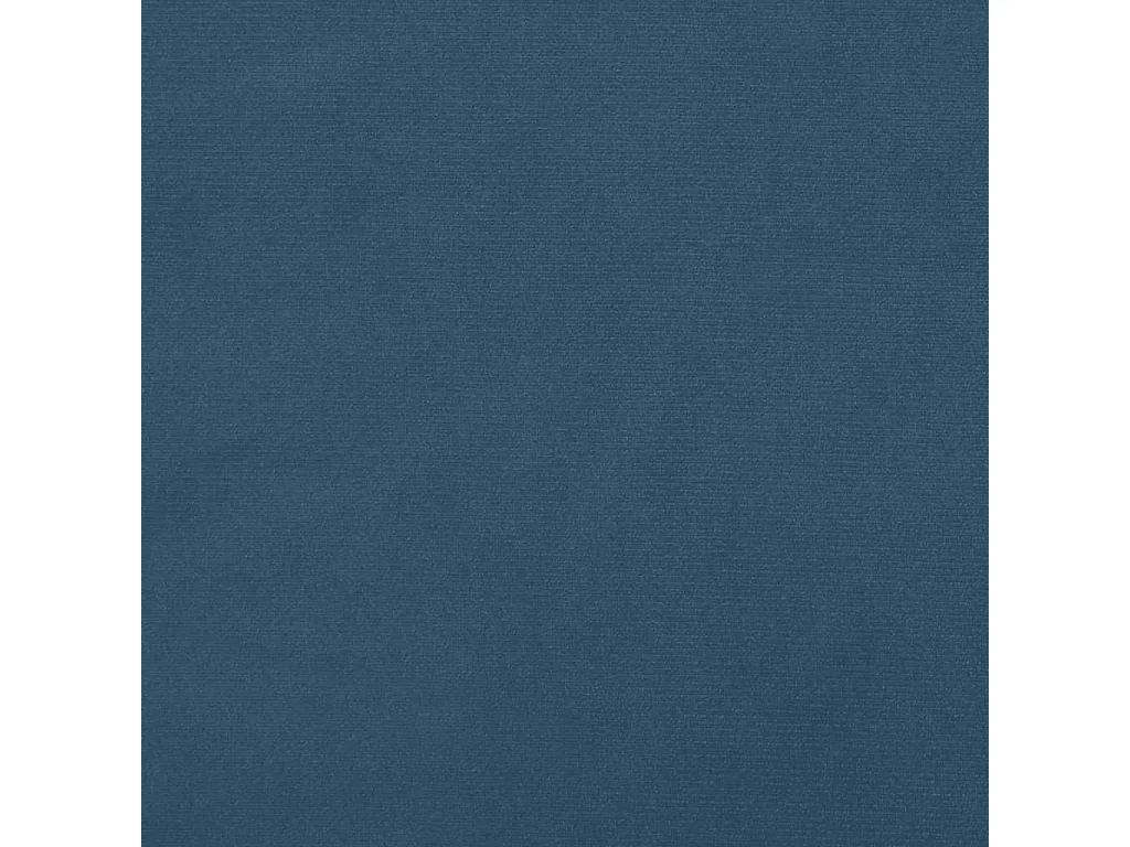 Sommier à lattes de lit et matelas bleu foncé 120x190cm velours