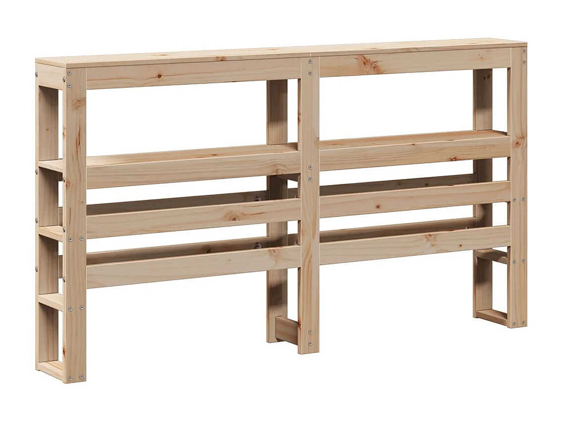 Cadre de lit sans matelas 120x190 cm bois de pin massif