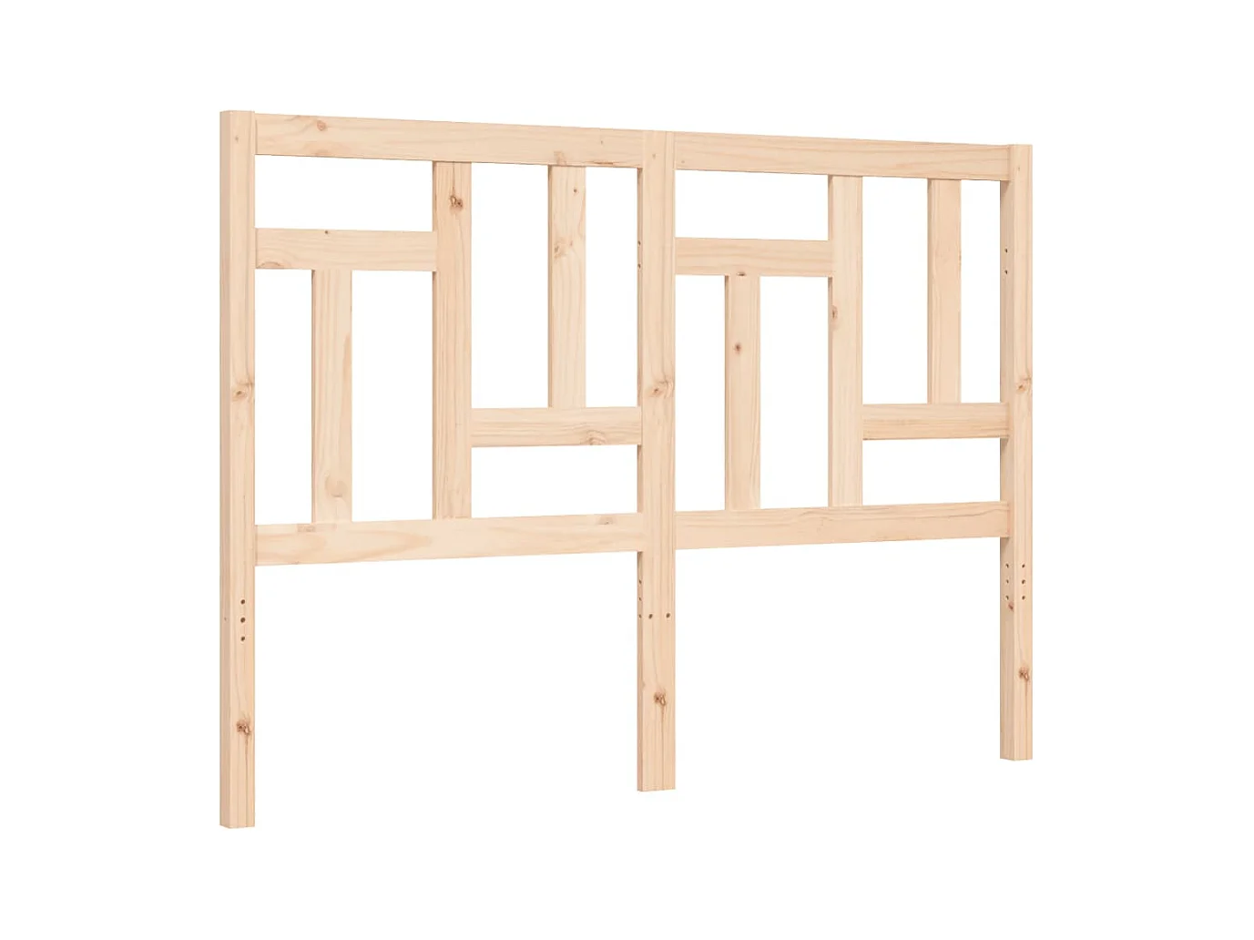 Cadre de lit sans matelas 120x200 cm bois massif