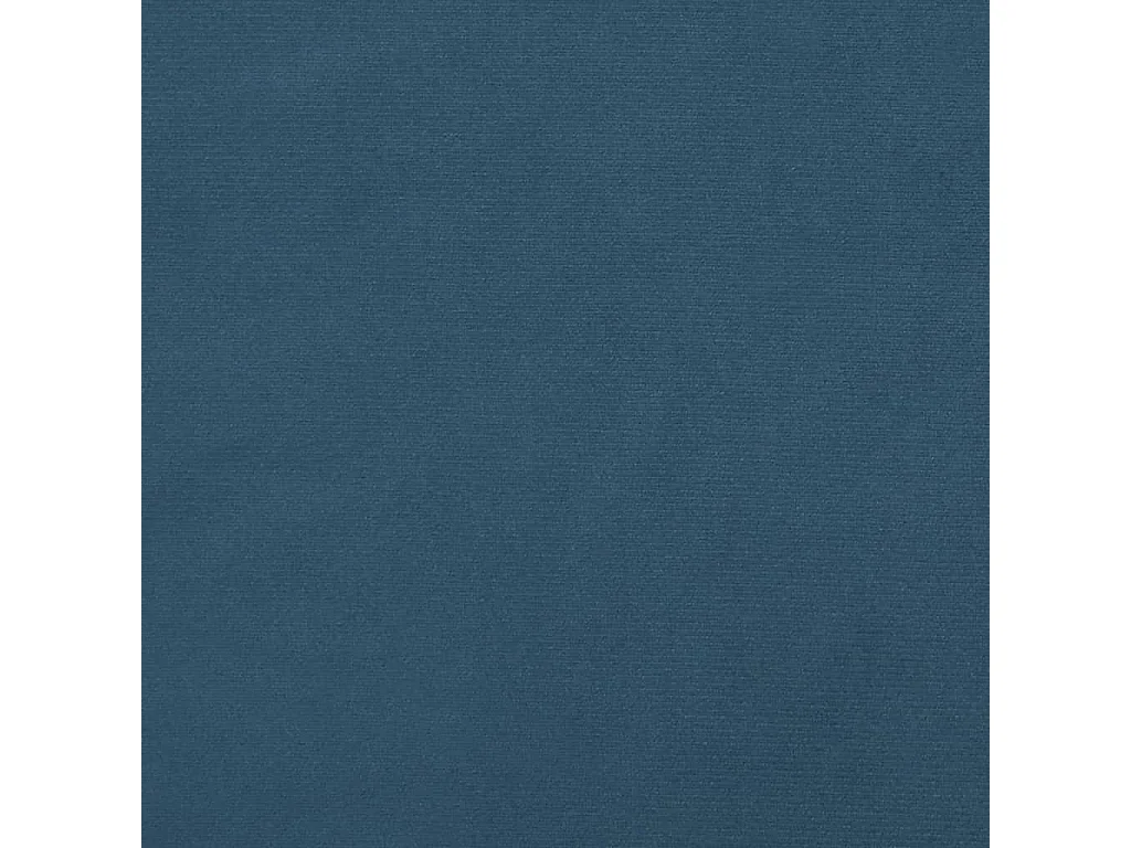 Giroletto a Molle con Materasso Blu Scuro 120x190 cm in Velluto