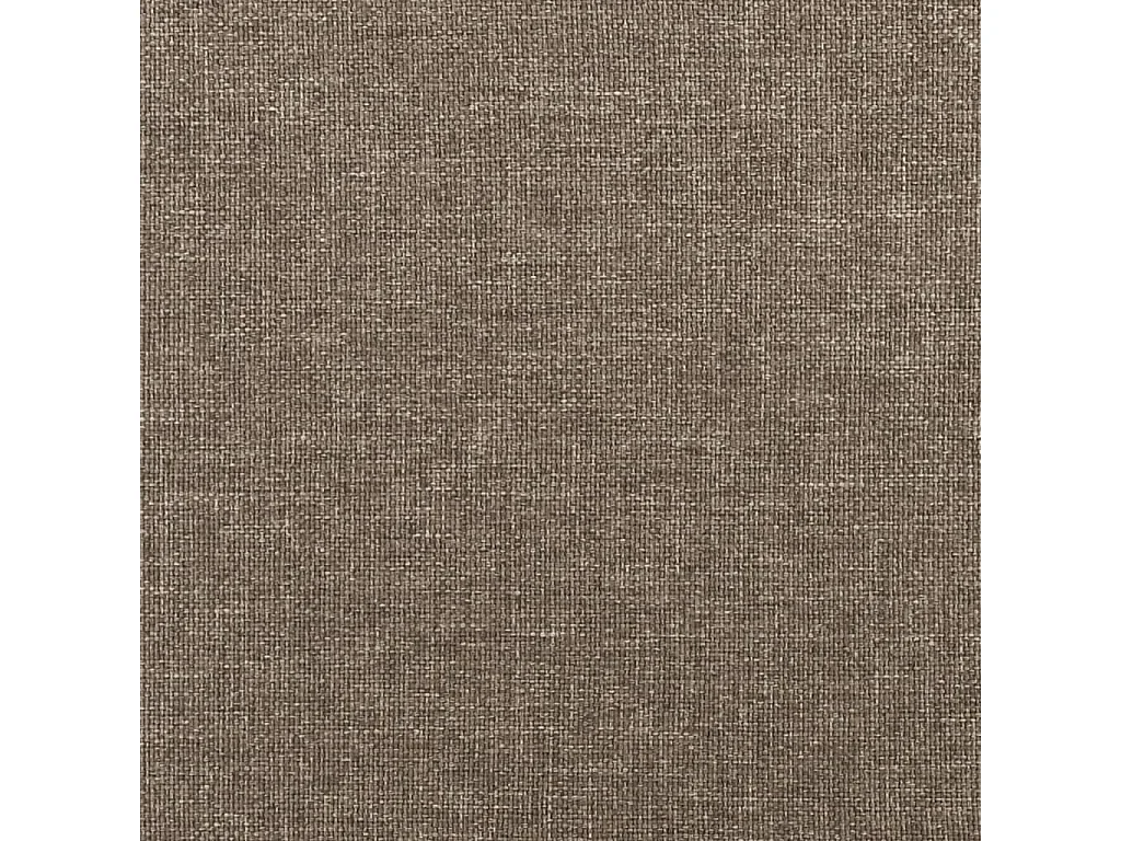 Boxspring met matras stof taupe 120x190 cm