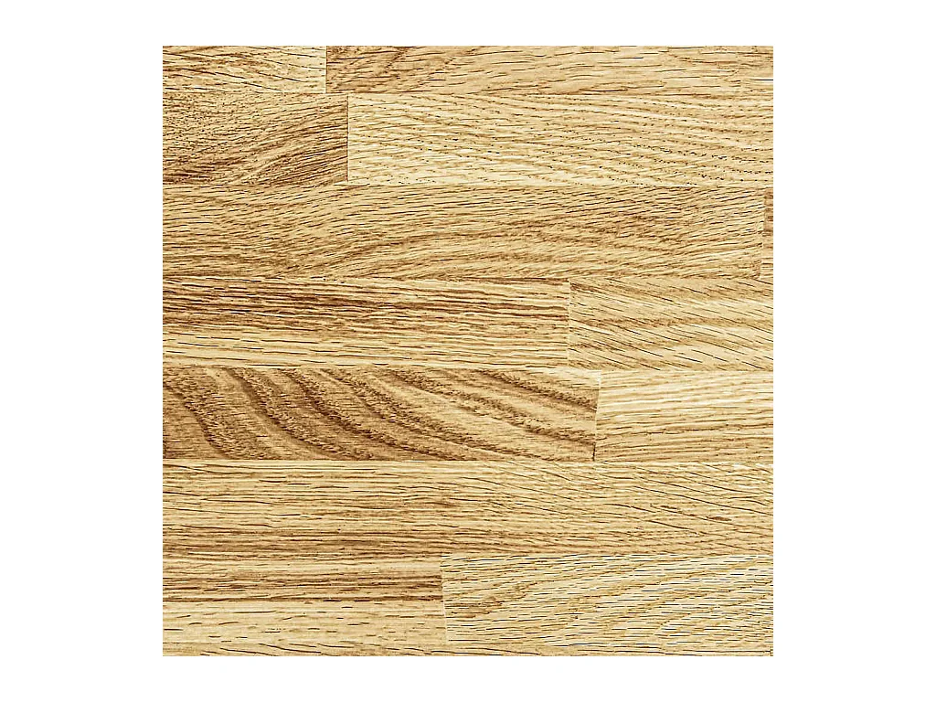 Cadre de lit sans matelas 120x190 cm bois massif de chêne