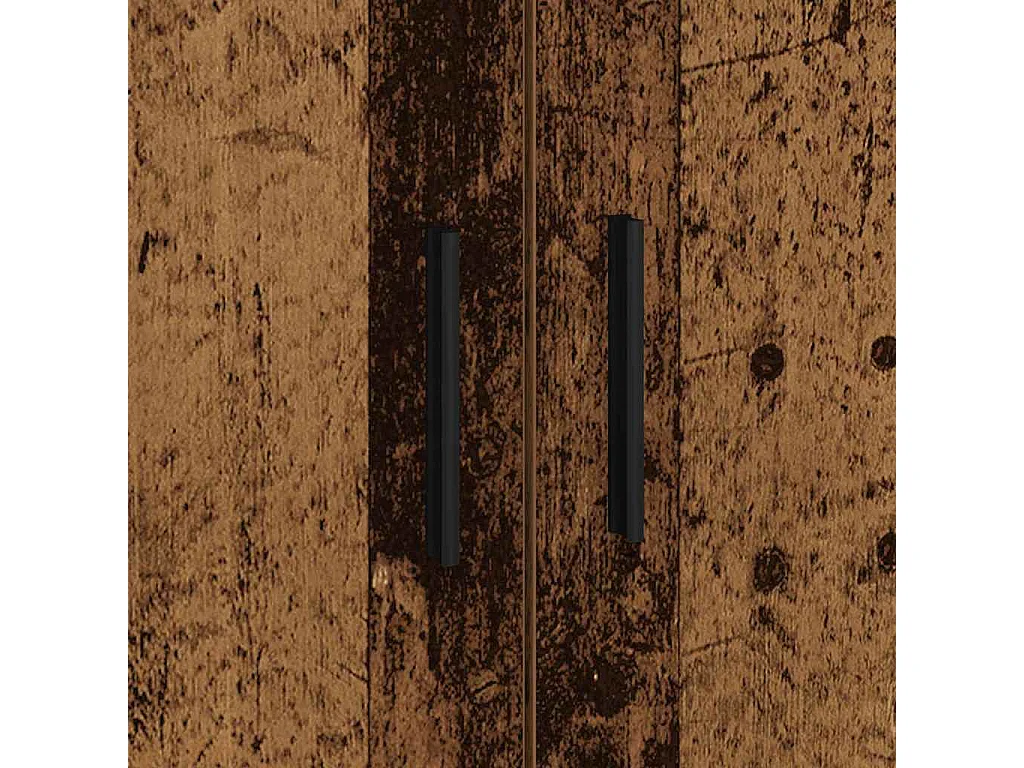 Cadre de lit avec rangement Bois ancien 100 x 200 cm