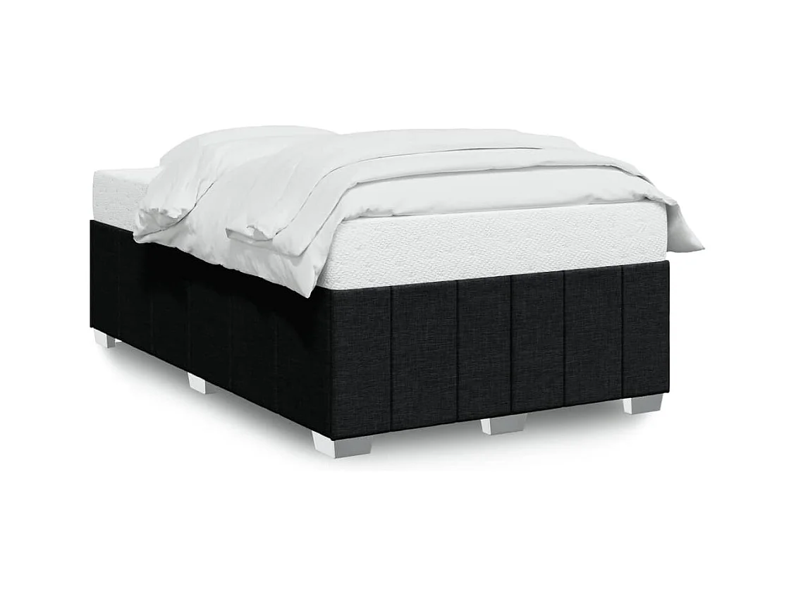 Bedframe zonder matras 120x190 cm stof zwart