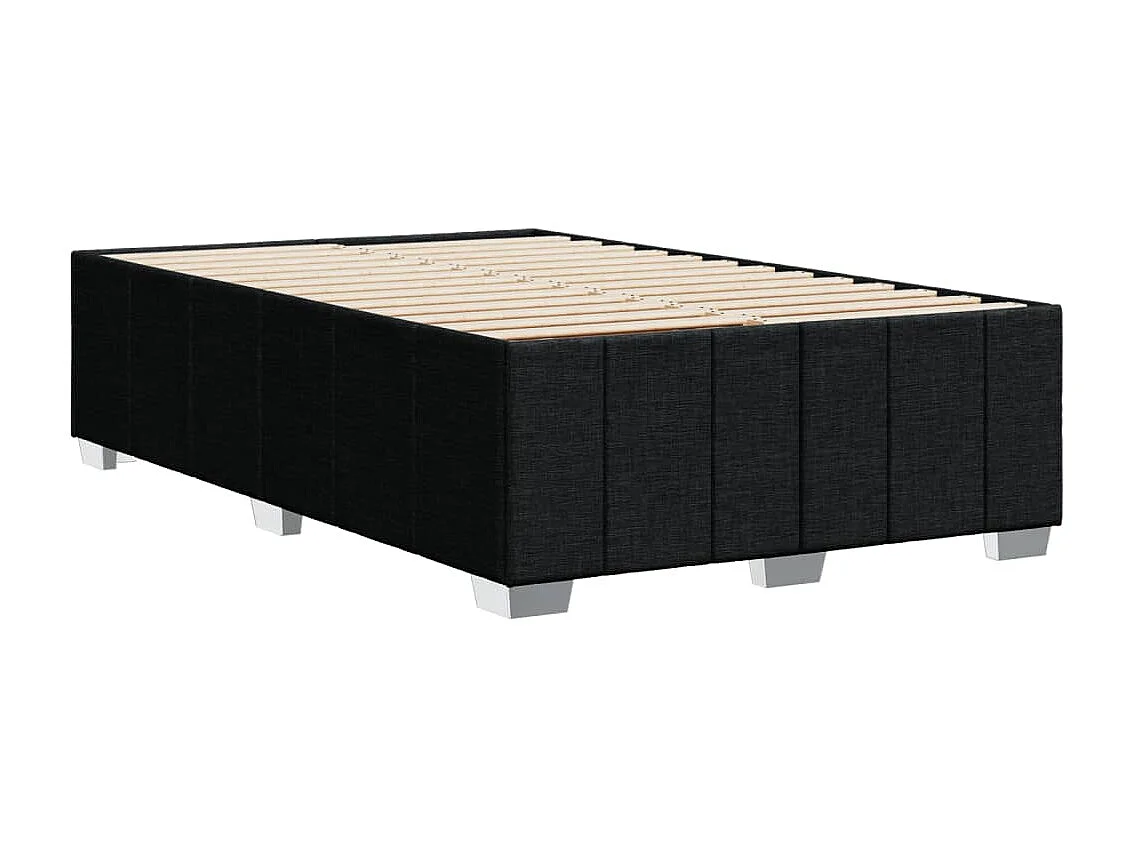 Bedframe zonder matras 120x190 cm stof zwart